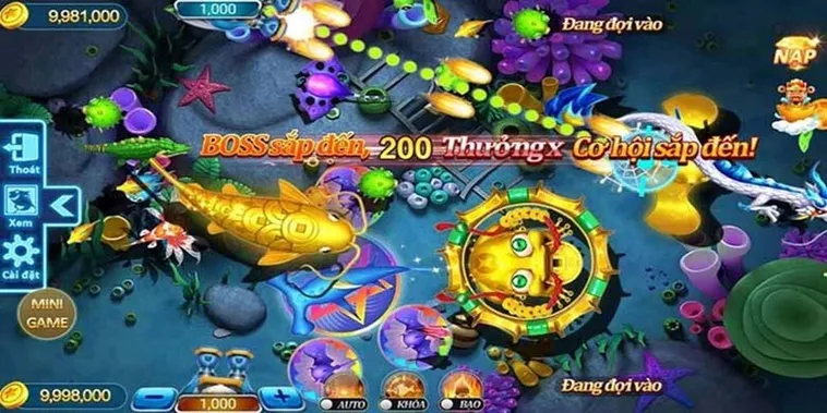 Hướng Dẫn Chơi Bắn Cá Đại Chiến B52 8DAY: aChinh Phục Thử Thách Đại Dương